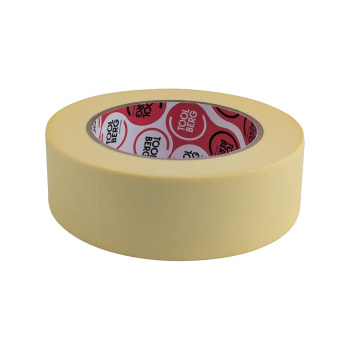 Лента клейкая малярная термостойкая "ТЕРМО PRO" 38мм х 50м арт.2010250 "TOOLBERG" *1/48