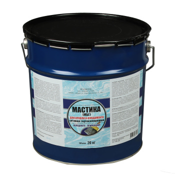Мастика битумная 20 кг ХозДвор, гидроизоляционная