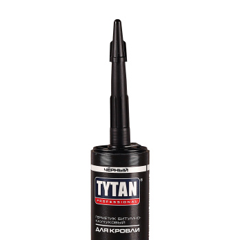 Герметик кровельный 310 мл TYTAN, битумно-каучуковый, черный