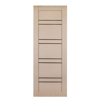 Дверное полотно остекленное Двери Гуд L3 Soft, 2000х700х37 мм, бронза матовое/ясень латте