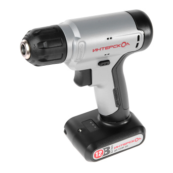 Дрель-шуруповерт 12В 1скор.0-700об/мин 20Нм 1,5Ач 1ч 1акк LI-ION ДА-12ЭР 20 СМАРТ-Д ИНТЕРСКОЛ *1/10