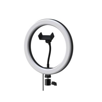 яяяКольцевая лампа Ritmix RRL-260, 26 см, USB, 3 цвета, 120 светодиодов, пульт, держатель 9569691