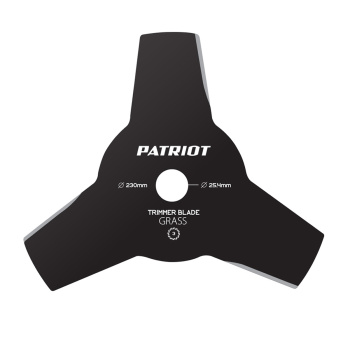 Нож для триммера PATRIOT TBS-3, 230 мм, 3 зубца Нож для триммера PATRIOT TBS-3, 230 мм, 3 зубца