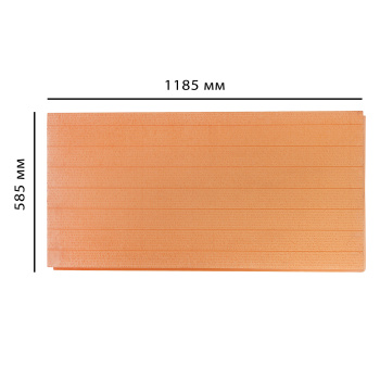 Пенополистирол 50х1185х585 мм, экструдированный, Пеноплэкс Стена, 4.85 м²