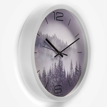 Часы настенные, серия: Интерьер, "Лес", плавный ход, d-30.5 см 9685722