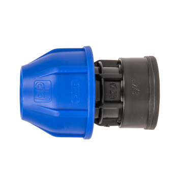 Муфта ПНД компрессия Ø 20х3/4" внутр. резьба *1/100