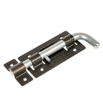 Задвижка дверная круглая ЗД-03 антик бронза гаражная (Киров) *1/20