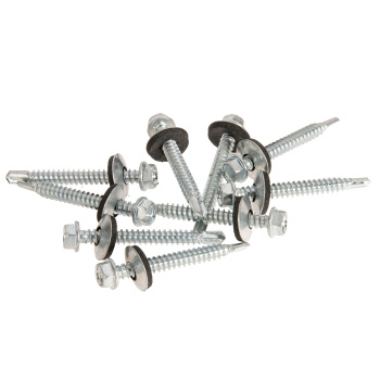 Саморезы кровельные BROZEX 5,5*51 цинк (2000шт) промтара к *1