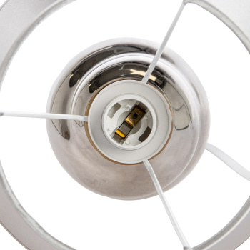 Лампа настольная 16202-0.7-01E E14 40Вт (керамика+абажур) *1/36