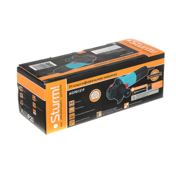 Шлифмашина угловая 125мм 1200Вт 11000об/мин М14 AG90121Р STURM *1/6