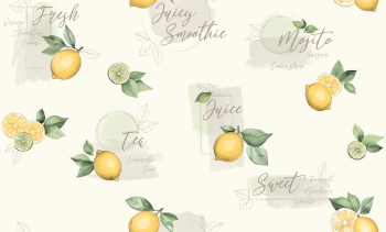 Обои флиз "WallSecret Basic" Mojito 8986-10 10*1,06м *6