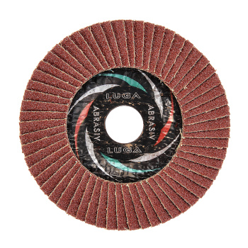 Круг шлифовальный лепестковый торцевой 125*22мм зерно А40 ЛУГА *10/80