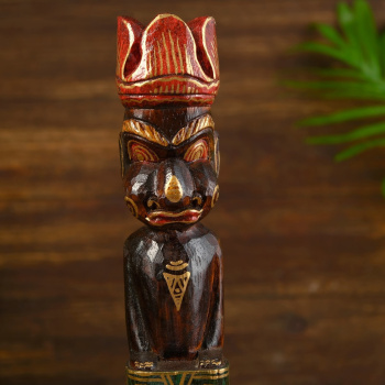 Статуэтка "Абориген Джаджа" дерево 10х10х35 см   4575459