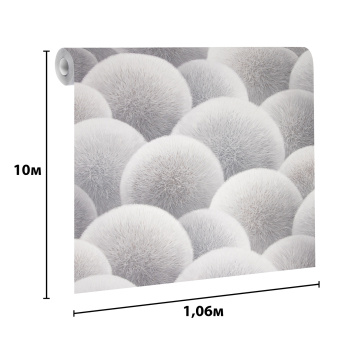 Обои  флиз "Антураж" Puff AN8889-12  10*1,06м *6