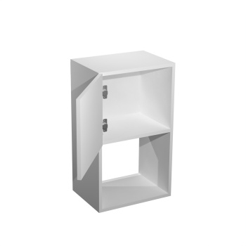 Шкаф навесной 400х676х290 мм BROZEX-WOOD Liberty, с дверцей, белый