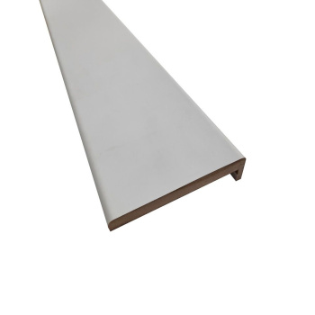 Наличник ПВХ телескопический БЕЛЫЙ БАРХАТ 80*2185мм Двери ГУД *10