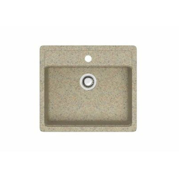 Мойка из искусственного камня прямоугольная песочная матовая AGATA 9/Q5 (570х505х200 мм) *1 Мойка из искусственного камня прямоугольная песочная матовая AGATA 9/Q5 (570х505х200 мм) *1