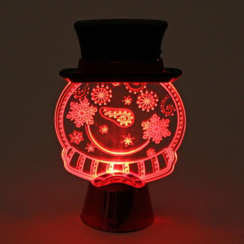 Сувенир с подсветкой "Новогодние друзья" 12,5*8 см, микс