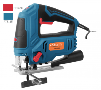 Лобзик электр.1000Вт 800-3000ходм дер-100мм мет-10мм быстросъём.зажим маятн. ход JS4010QL STURM *1