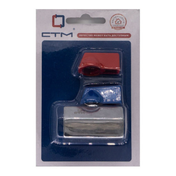 Кран шаровый 1/2" (Ø15) М/М MINI СТМ CWMFF012 *1/144
