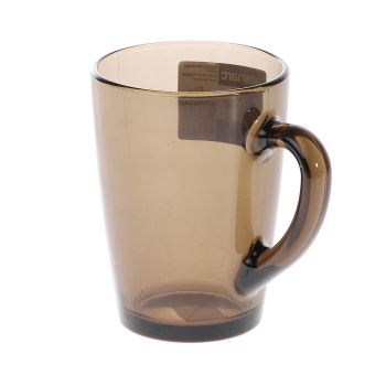 Кружка стекло 320мл "Утро" Прозрачно-коричневый Н9149 "Luminarc" *6