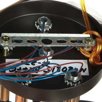 Люстра N4202/5 COFFEE+FGD 5*40W  E27 (d-670; h-310)  VERNER LIGHTING *1