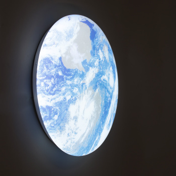 Светильник светодиодный акриловый 400мм 60W 8001 Earth 30W*2  S=20м2 VERNER LIGHTING *1/10