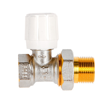 Клапан радиаторный регулирующий СТМ Термо, 3/4", прямой