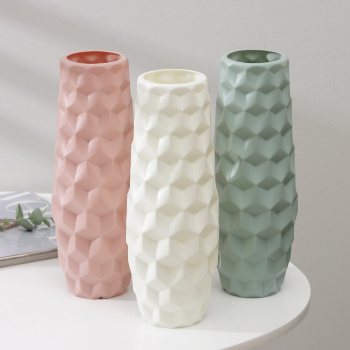 Ваза для цветов 7х6,5х26 см, цвет МИКС   4700066