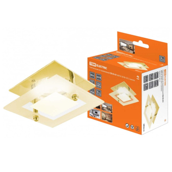 Светильник встраиваемый СВ 05-01 MR16 50Вт G5.3 золото TDM SQ0359-0017 *1/10/50